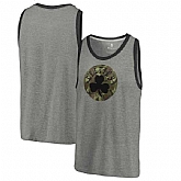 Boston Celtics Fanatics Branded Camo Collection Prestige Tri-Blend Tank Top - Heathered Gray,baseball caps,new era cap wholesale,wholesale hats